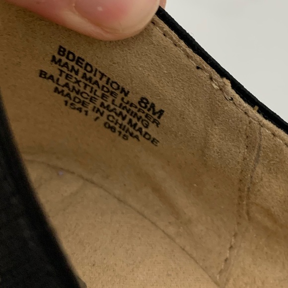 Bandolino Snakeskin Python Stretch Ballet Flats Size 8 Classic Office - Picture 3 of 10